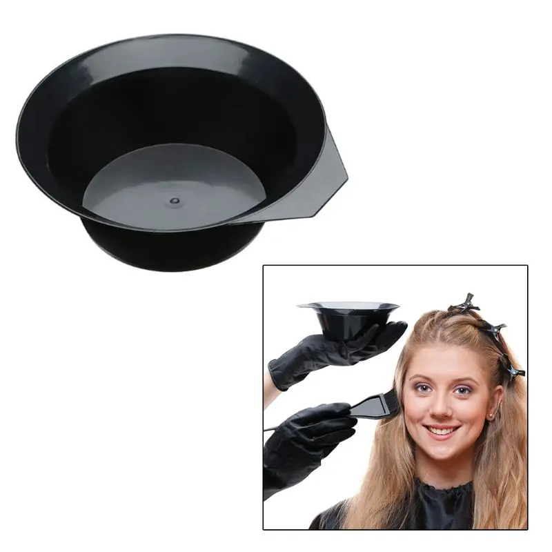 

26PCS Hair Dye Colouring Brush Comb Black Plastic Mixing Bowl Barber Salon Tools