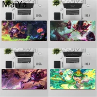 maiya high quality league of legends lulu beautiful anime mouse mat free shipping large mouse pad keyboards mat