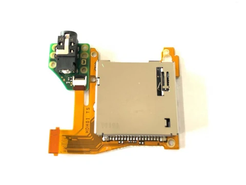 Новый коннектор для наушников с разъемом для карт памяти кард-ридера разъем SD с гарнитурой для Nintendo Switch Lite