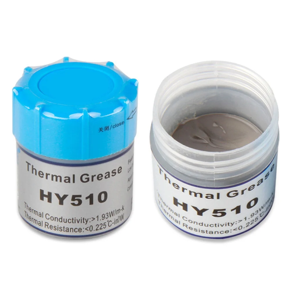 Термопаста HY510 силиконовая проводящая паста для процессора графического чипсета ноутбука кулер 2019|Кулеры и
