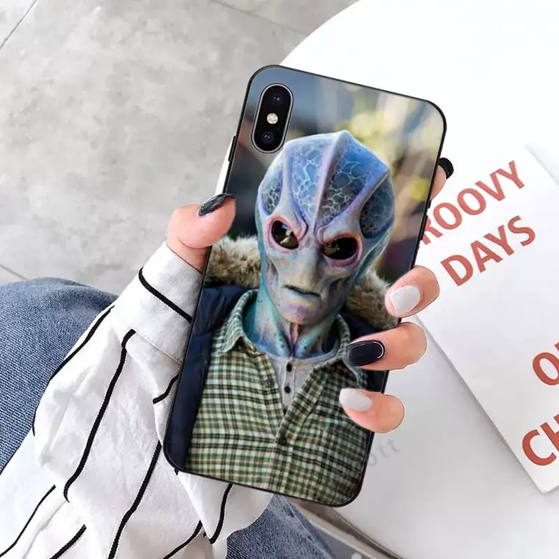 

Resident Alien Phone Case for iPhone 11 12 mini pro XS MAX 8 7 6 6S Plus X 5S SE 2020 XR