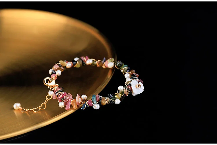 

Krasivaya Natural Stone Hand Made Fashion Bracelet For Women