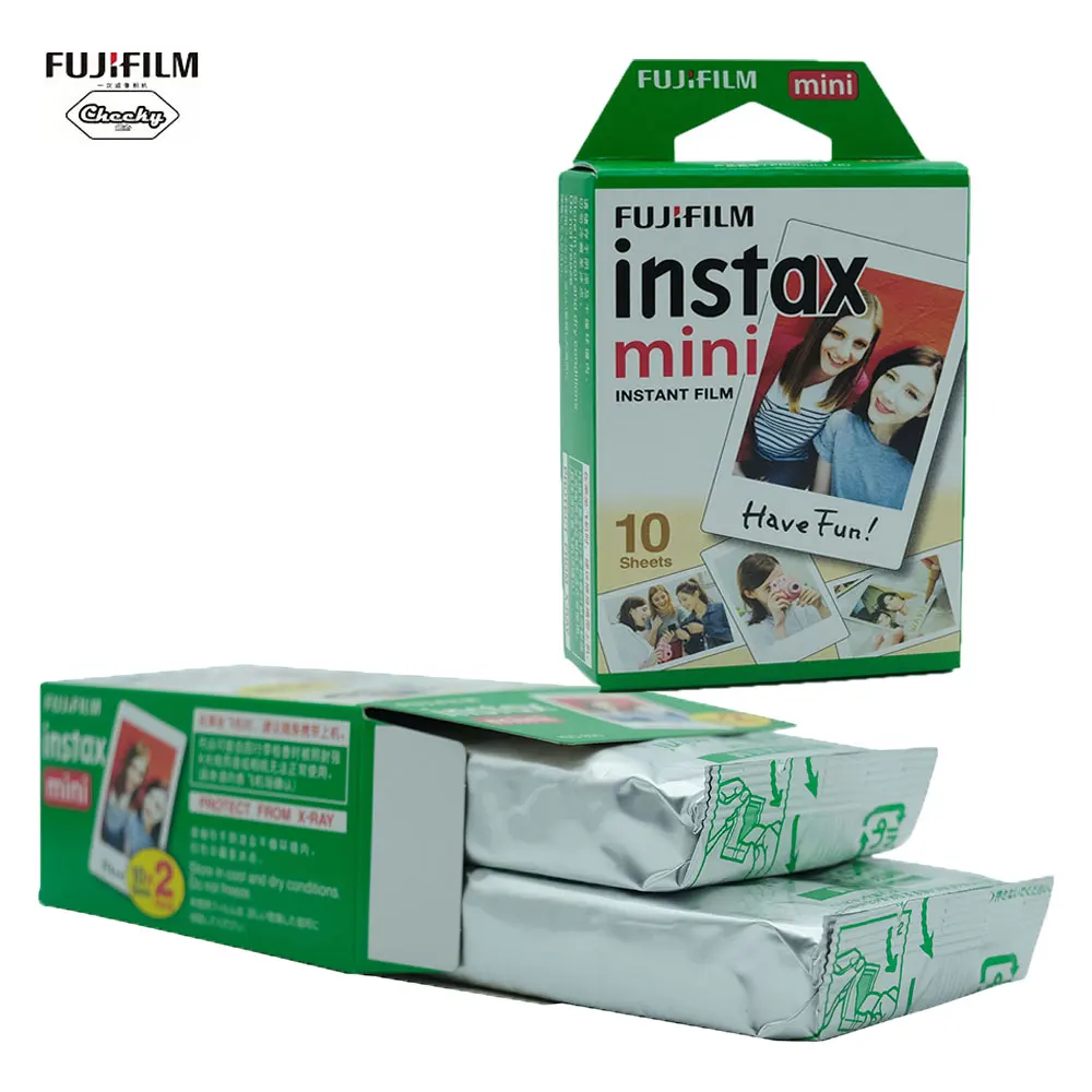 10 60 листов Fuji Fujifilm instax mini Film 9 8 пленок с белыми краями для мгновенной печати 7s 25 50s 90