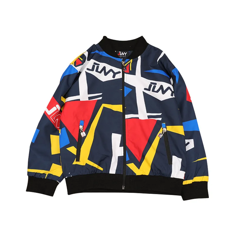 

Fashionable Boy's Coat New Printed Jacket In Autumn Winter 2020 Waterproof And Breathable Windbreaker Outerwear & Coats Best