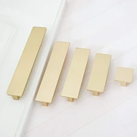 0 6 2 5 3 78 5 6 3 brushed gold handles for cabinets and drawers zinc alloy furniture handle pull kitchen accessory