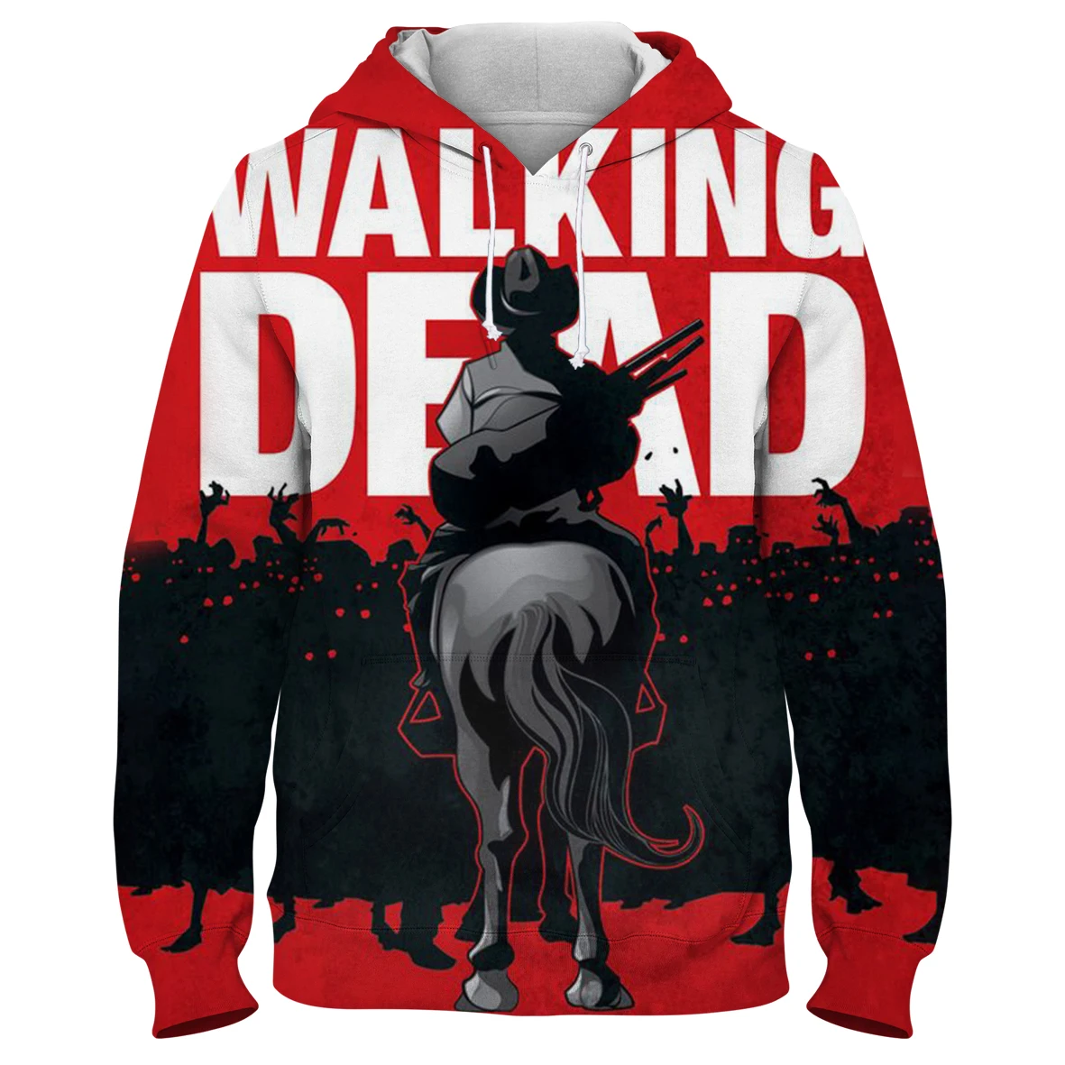 

The Walking Dead 3d Men's Hoodie Autumn 2021 Harajuku Male Oversized Sweatshirt Boy Teen Streetwear Pullover Casual Tracksuits