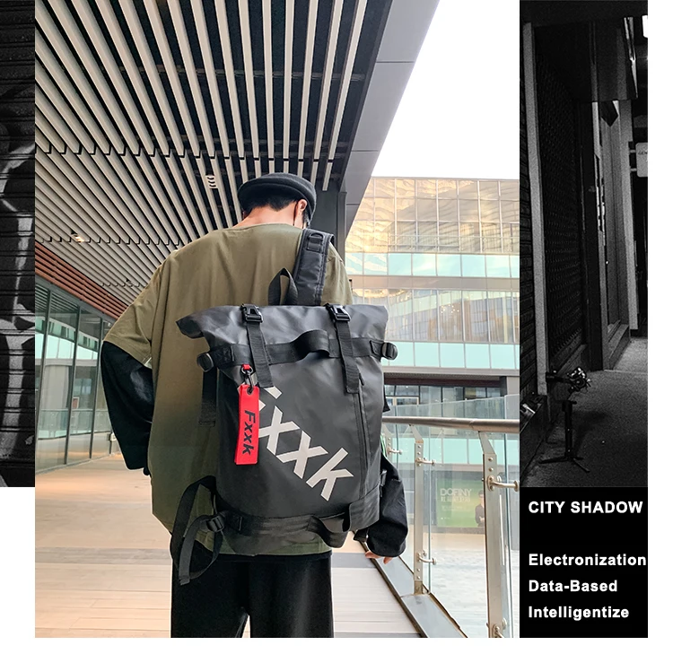 

BB893 2021 new schoolbag high school students large capacity and strong Japanese men's backpack