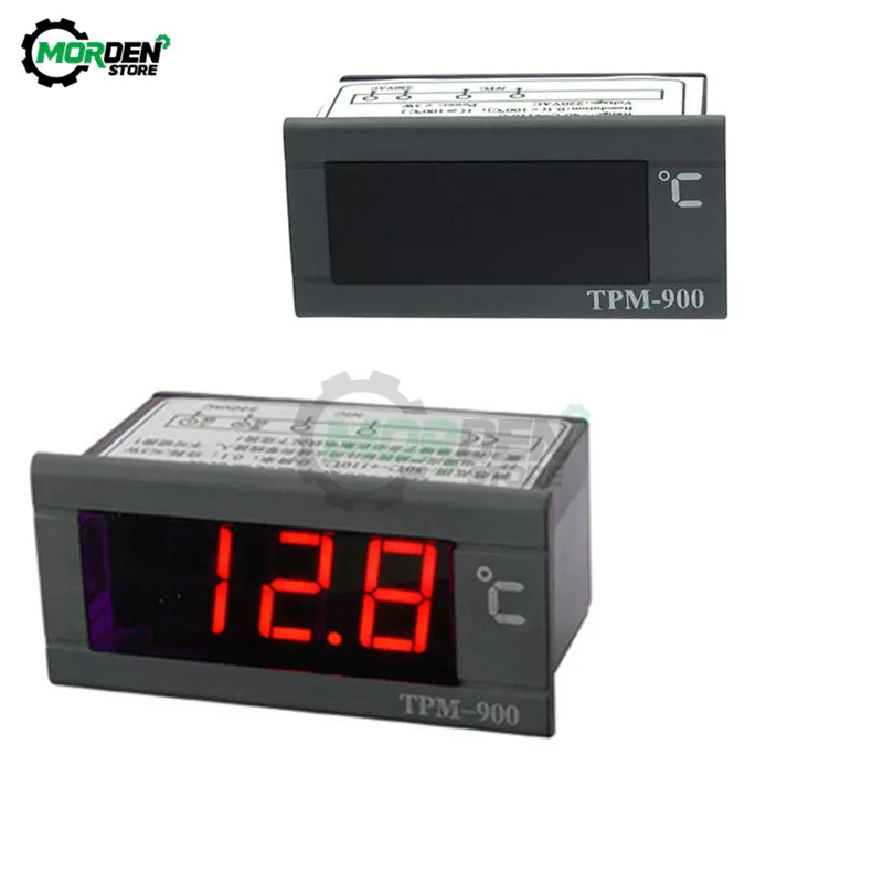 TPM-900 AC 220V цифровой термометр пирометр-30C-110C инкубатор датчик температуры
