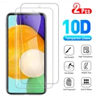 Защитное стекло закаленное для Samsung A52, 72, 32, 42, 12, 02S, 51, 71, 50, 70, 21S, 30, 31, 40, 11, 10, M21, 31S, 51, S20FE 4G или 5G, 2 шт.