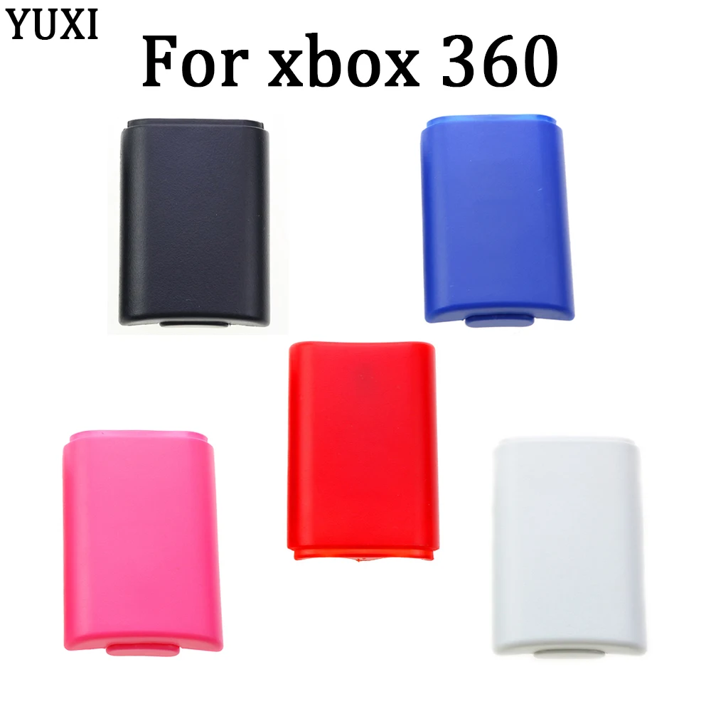 

YUXI [100PC/ LOT] Black&White Optional Plastic Battery Pack Battery Cover Case Replacement for Xbox 360 Repair Part