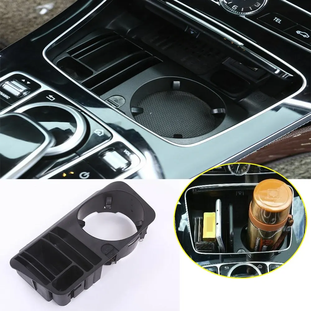 

Armrest Storage Box Tray For Mercedes Benz C E GLC Class W205 W213 X253 2016-18
