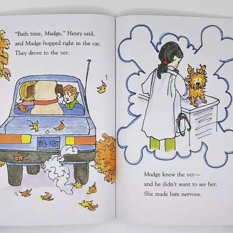 

27 Books English Storybook Read Henry and Mudge series Wang Peijun Recommended Readings for American Elementary Schools