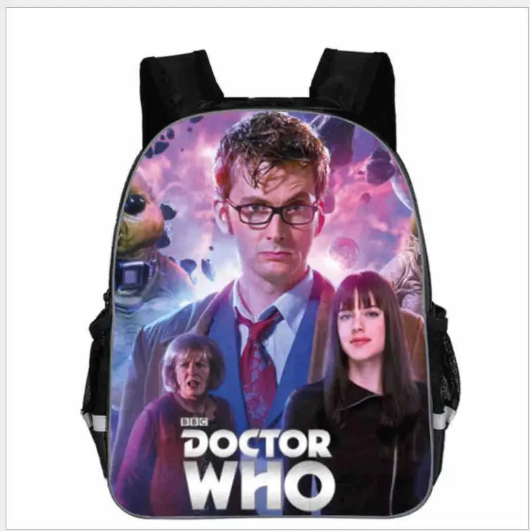 Новые школьные сумки рюкзак с 3D принтом Доктор Кто школьная сумка для студентов