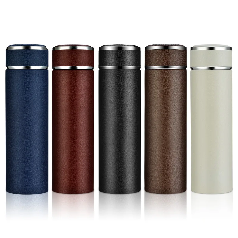 Термос ZOOOBE 500 мл кружка чайная вакуумная фляжка с фильтром Термокружка из