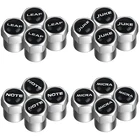 4 шт., колпачки для клапанов автомобильных шин NISSAN LEAF ALMERA MICRA NOTE, JUKE, автомобильные аксессуары