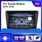 Android 2 Din IPS для Suzuki Baleno 2016 2017 2018 мультимедийный экран плеер аудио радио GPS навигация головное устройство стерео видеокамера BT