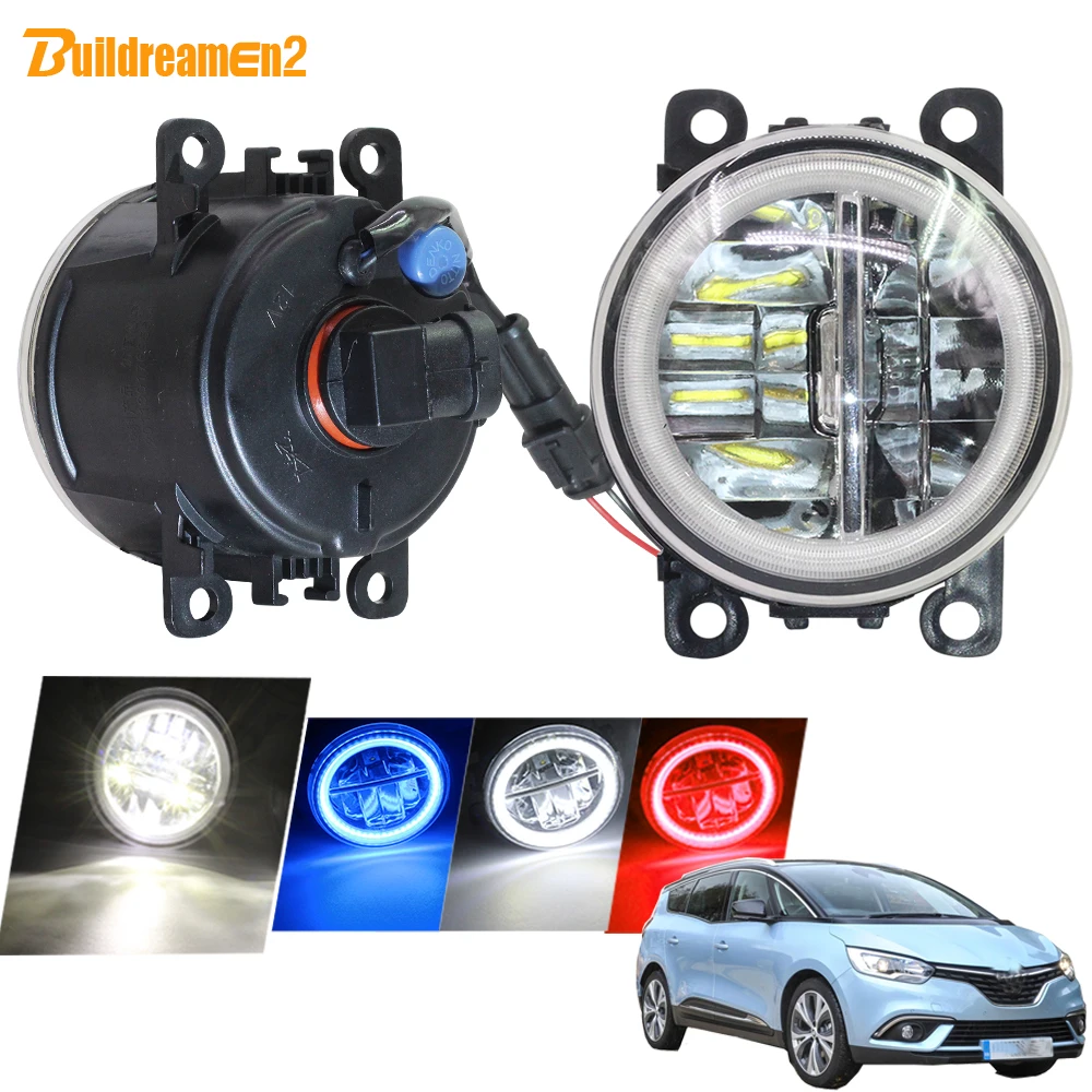 Buildreamen2 для Renault Scenic 2004 2015 автомобиля 4000LM H11 светодиодный туман светильник лампы