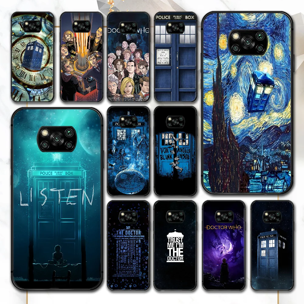 Доктор Кто Полиции Коробка Чехол для телефона Xiaomi Mi Note 10 A3 9 Макс 3 A2 8 Lite Pro Ultra