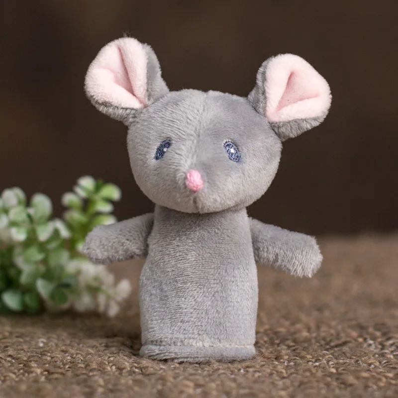 Обучение и обучение Kawaii детские мягкие игрушки животные пальчиковые куклы Тукан