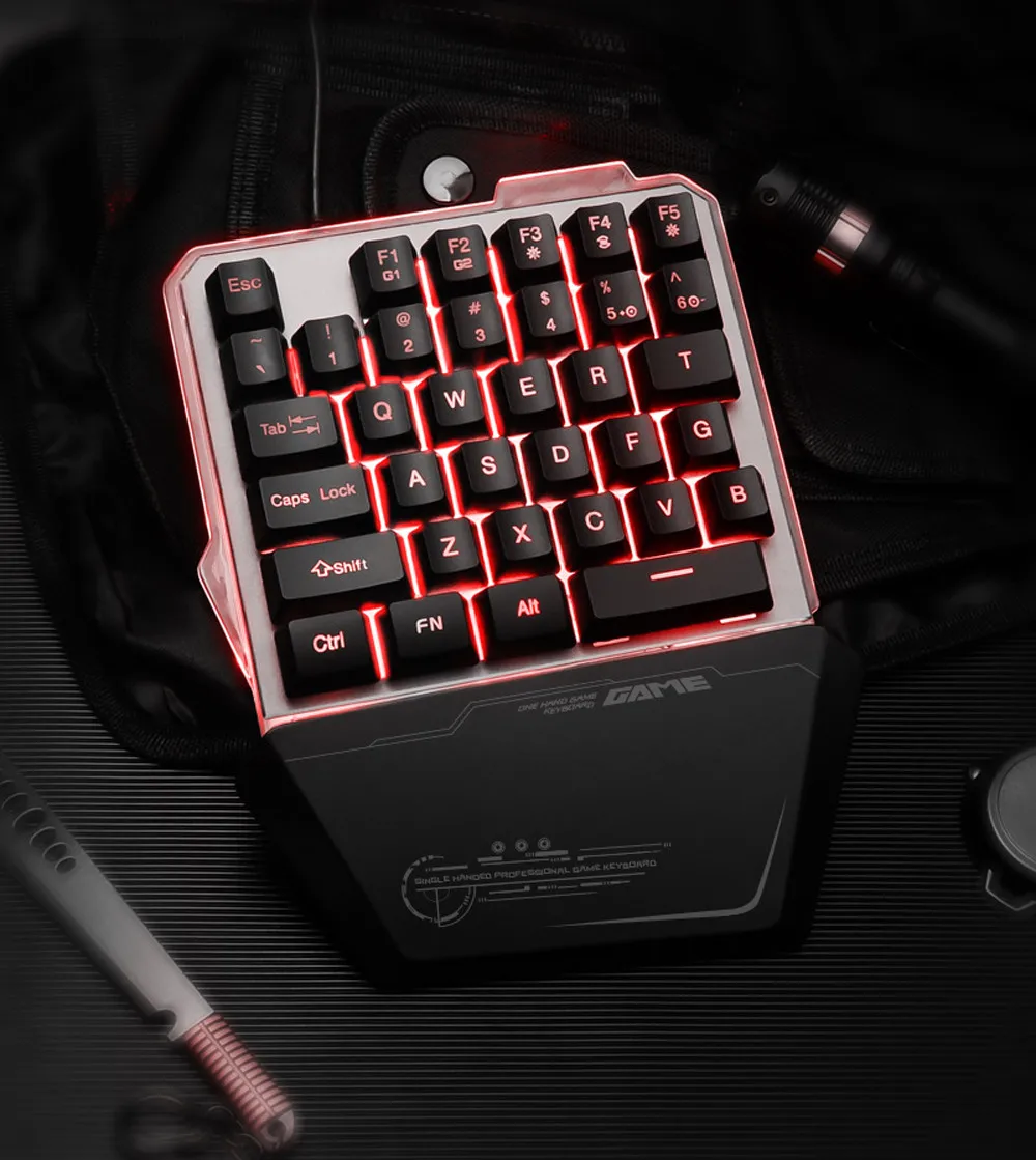 Проводная игровая клавиатура G40 со светодиодной подсветкой 35 клавиш Мембранная