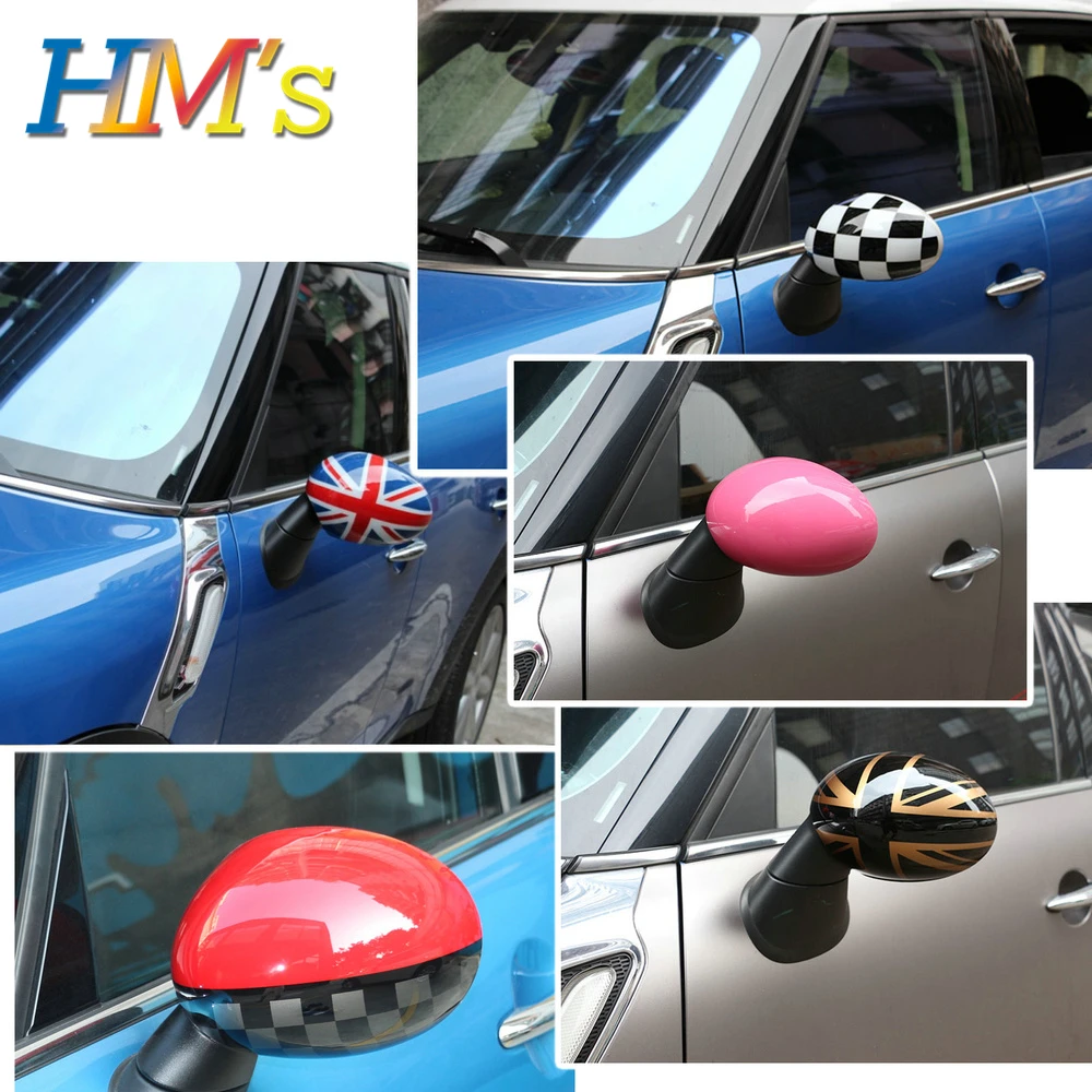 Для MINI Cooper R56 зеркало заднего вида Наклейка для Countryman R60 аксессуары автомобиля