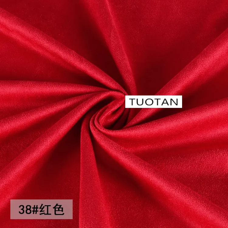 Красная односторонняя ткань ручной работы сделай сам для одежды Мягкая матовая