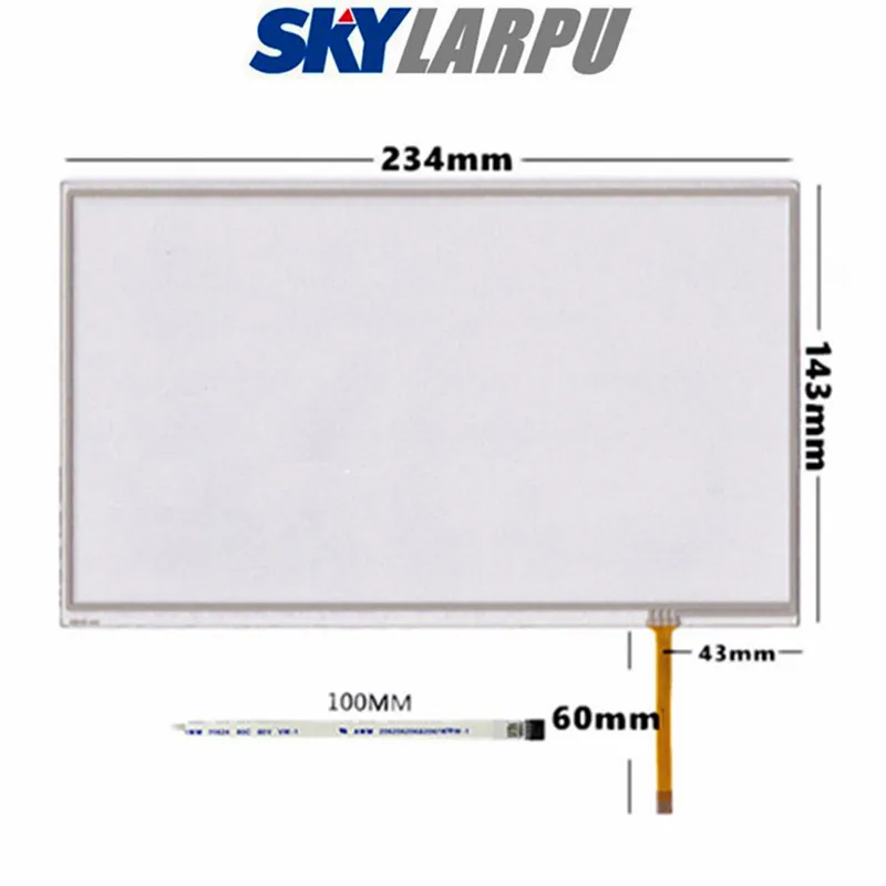 New 10.2&quotInch 4 Wire Resistive Touch Screen Panel For IPS LCD Touchscreen 234*143 234mm*143mm Touchpanel Glass Free Shipping | Мобильные