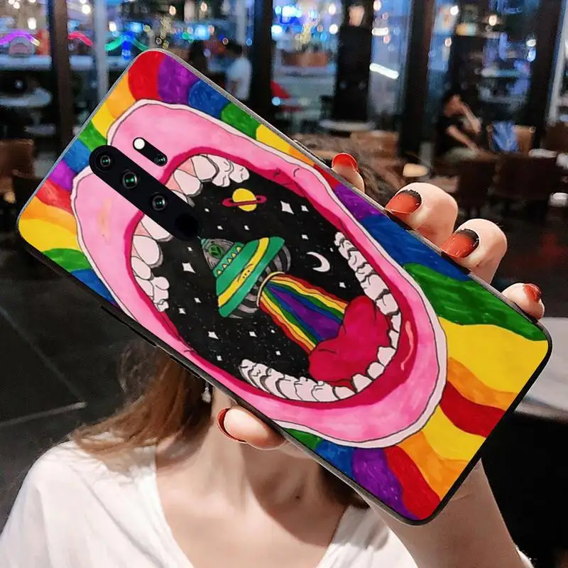 Cute Cartoon alien space Phone Case for Redmi Note 9 8 8T 8A 7 6 6A Go Pro Max K20 K30 | Мобильные телефоны и аксессуары