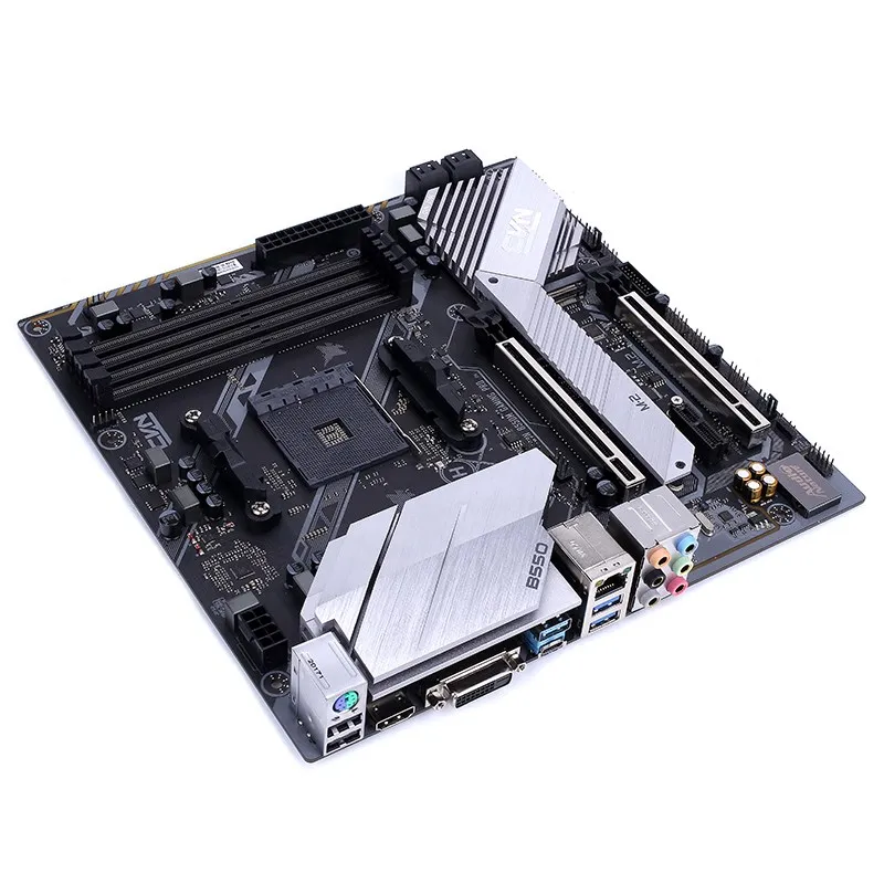 Bestellen Bunte CVN B550M GAMING PRO V14 Speicher Unterstützung Dual-kanal DDR4 2666/2400/2133MHz RAM USB 3,0 SATA 3,0 AM4 Interface