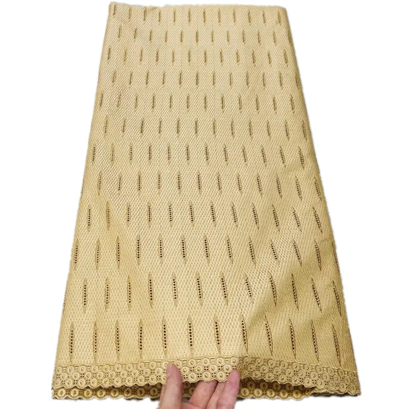 

2021 Bestway Swiss Voile Lace In Switzerland African Polished Dry Lace Fabrics High Quality 5 Yards Nigerian Party Lace HL32201