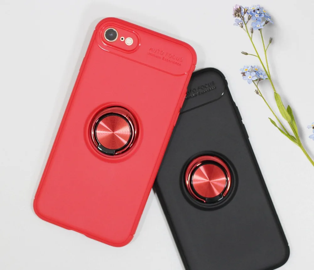 Чехол для iPhone 11 Pro XR XS 5 6 7 8 X ТПУ Скрытая подставка с автомобильным магнитом чехол для Apple iPhone 6 7 8 Plus XS MAX чехол Fundas