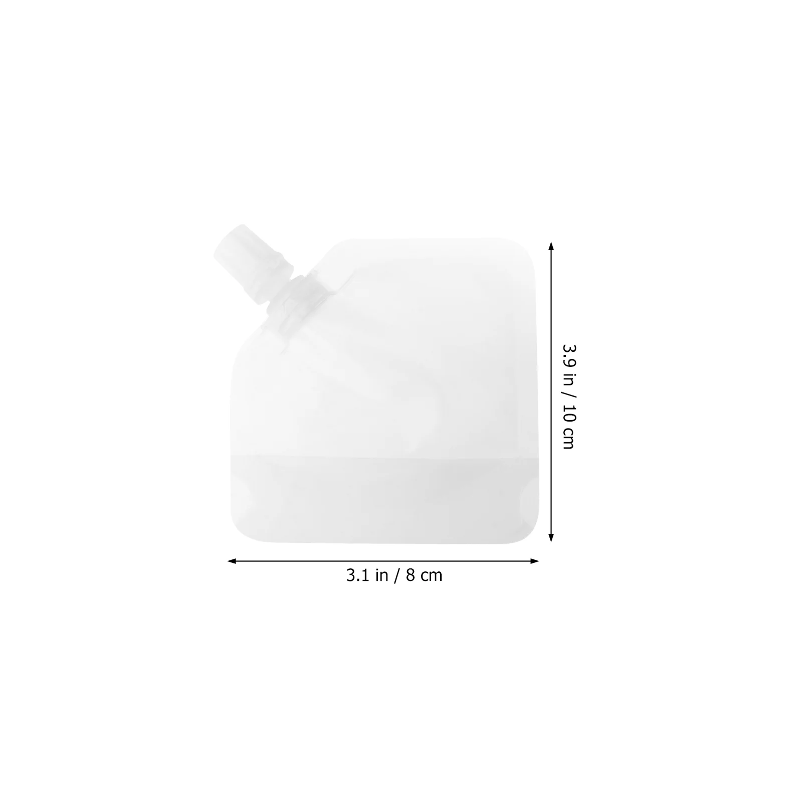20PCS Suction Mouth Lotion Sample Bag Self-supporting 30ml | Красота и здоровье