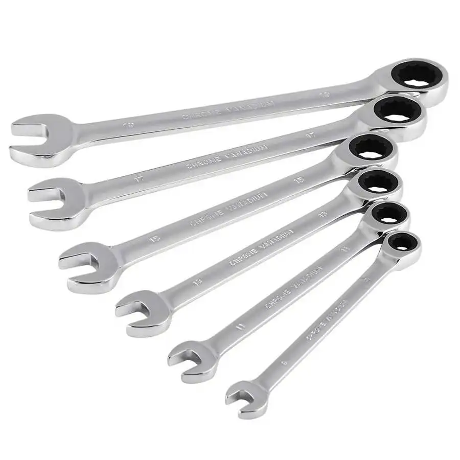 Набор гаечных ключей с храповым механизмом 12 шт. 8-19 мм | Инструменты