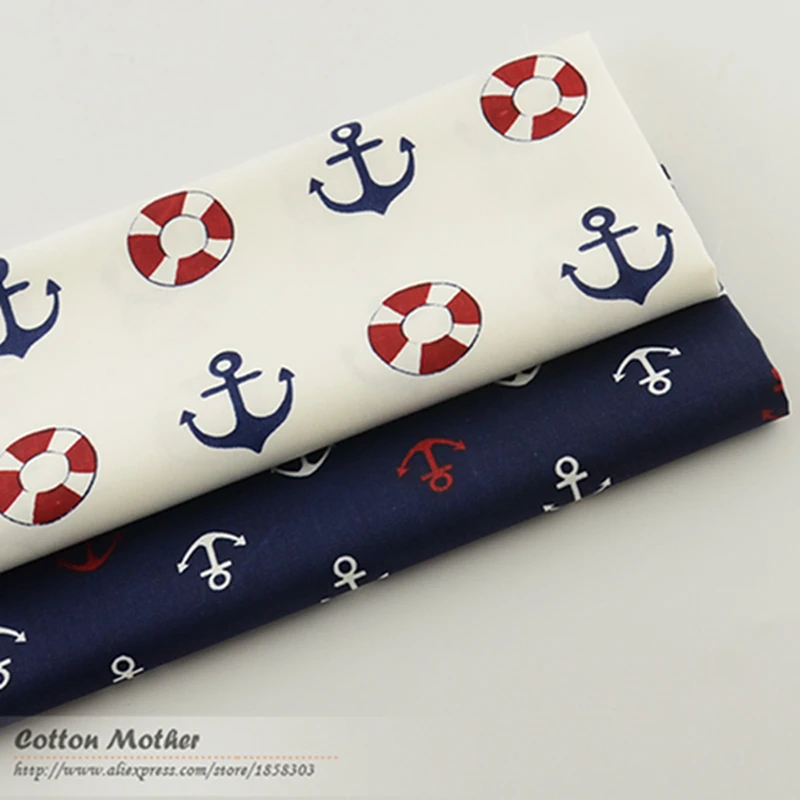 2 шт. хлопчатобумажные ткани 40 х50 см | Дом и сад