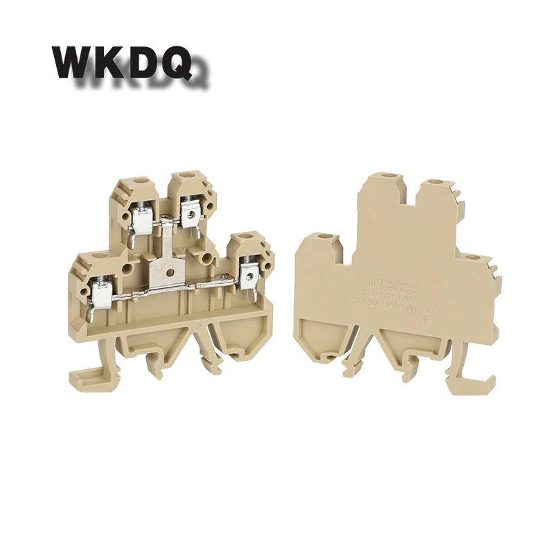 10 шт. DK 4QV/35 эквивалент WEIDMULLER двухэтажное винтовое соединение din-рейку клеммный блок разъем