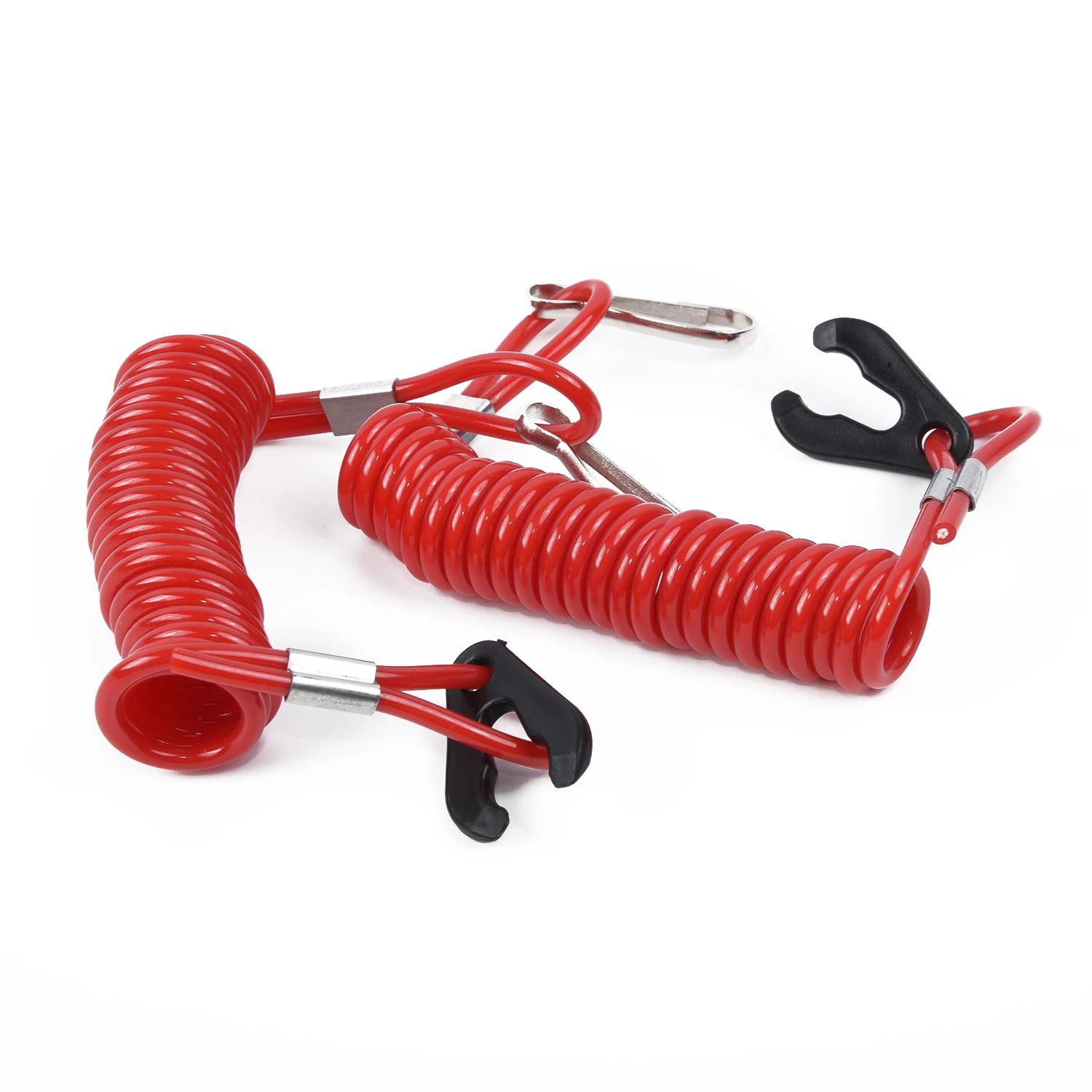 

2x Boat Emergency Stop Engine Kill Switch Safety Ropes Fit For Mercury Durable