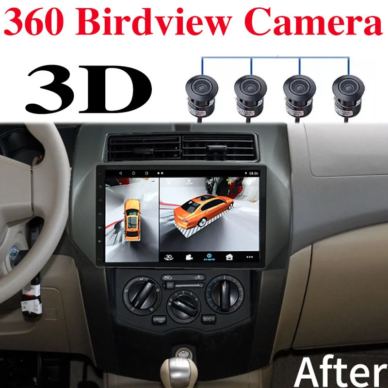 

For Nissan Livina L10 L11 Integrated CarPlay 360 BirdView 3D Car Multimedia GPS Radio Navigation NAVI Player