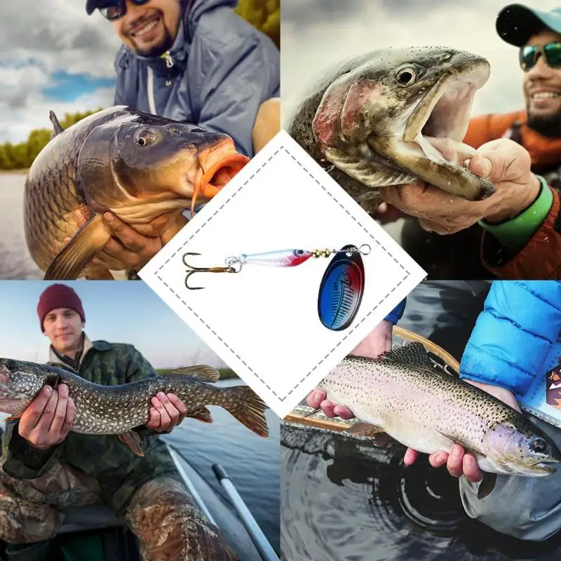 2 шт./компл. микро металлические блесны ложка блёстки рыба форма рыболовная