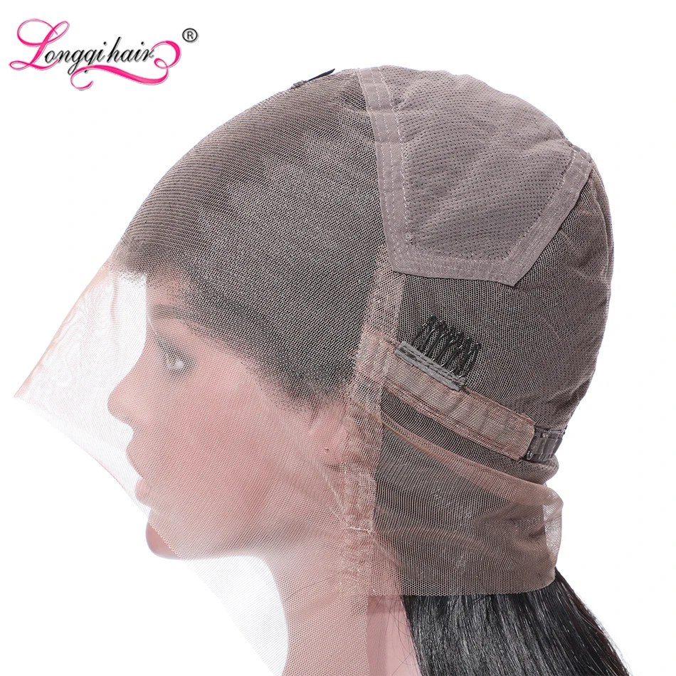 Longqi волосы предварительно сорвал полный шнурок человеческих волос парики