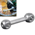 Гаечный мини-ключ, шестигранный Карманный гаечный ключ для велосипеда, универсальный инструмент для ремонта велосипеда, брелок для самоката, гаража