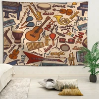 music art custom hd tapestry for carpet travel mattress wall carpets art home decor 75x100cm 100x150cm 130x150cm