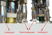 Vodka Bottle Cap Capping Machine Liquor Capper Olive Oil Whisky Metal Cap Locking Pressing Aluminum Alcoholic Drinking Locker