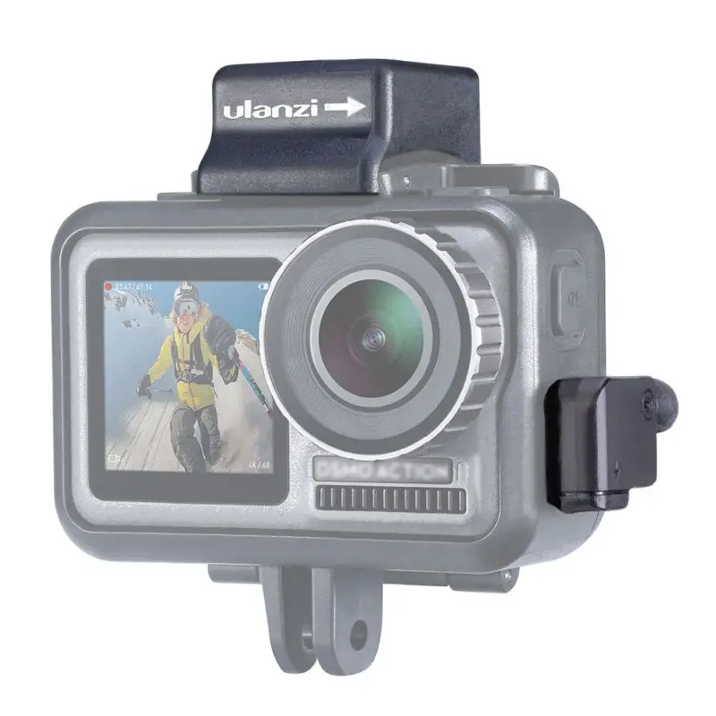 Аудио адаптер для CYNOVA DJI Osmo действие Микрофон внешний 3 5 мм крепление микрофона