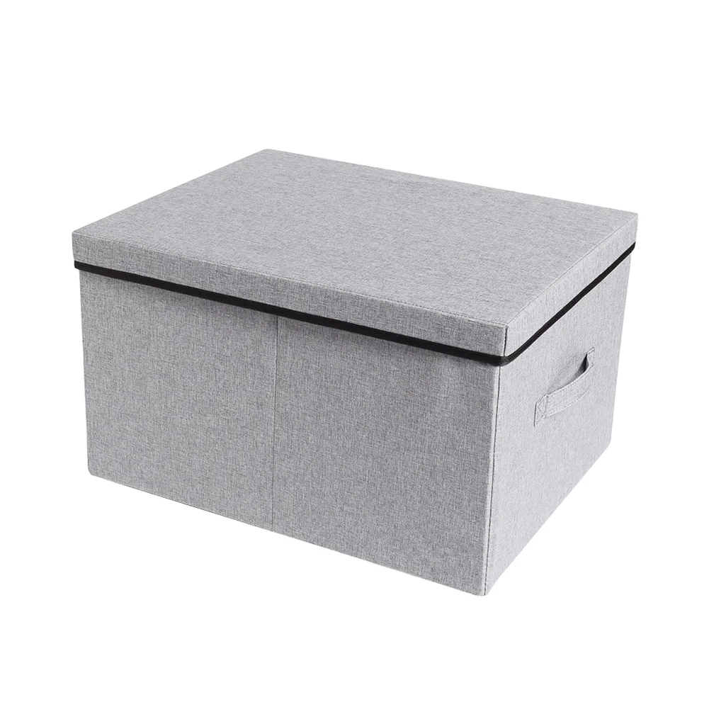 Тканевая складная коробка для хранения полка моющаяся корзина дома игрушки