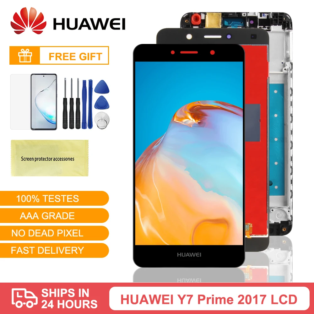 ЖК дисплей с дигитайзером на сенсорном экране для Huawei Enjoy 7 Plus 5 дюймовый экран