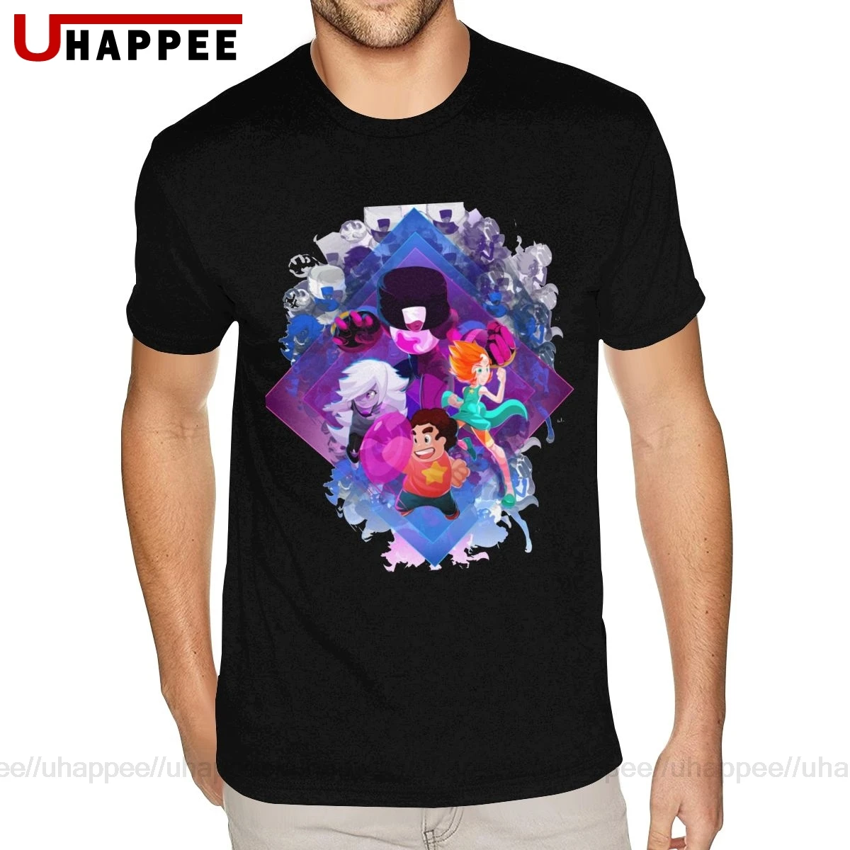 

Мужская футболка с коротким рукавом и круглым вырезом