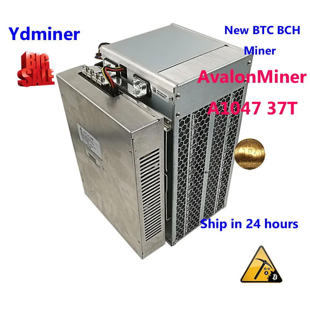 Avalon A1047 37t новый с блоком BTC BCH БИТКОЙН майнер асик в наличии лучше чем antminer s11 s15 t15 s9j
