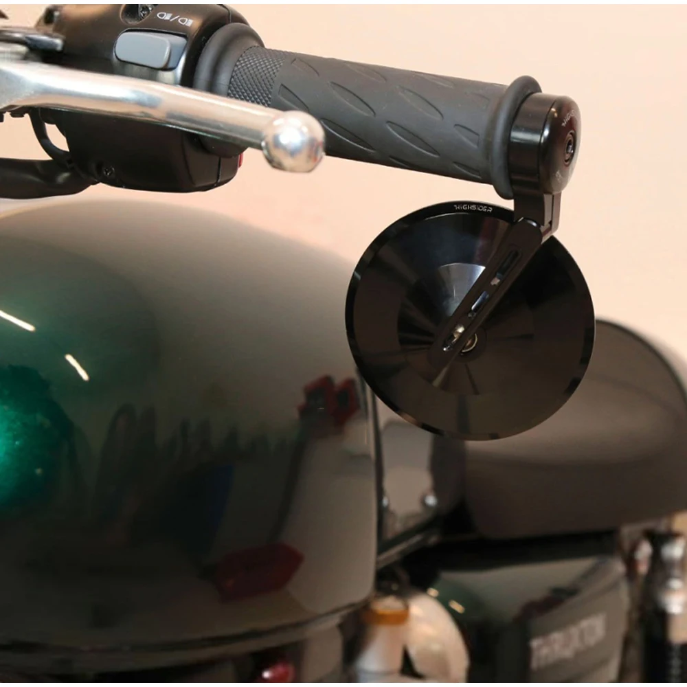 Универсальные мотоциклетные зеркала заднего вида для бара Cafe Racer мотоцикла Vespa gts