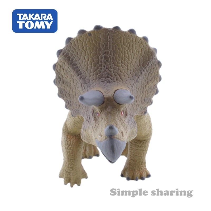 Takara Tomy Tomica Triceratops Mold Al 02 динозавр игрушки фигурка животного модель комплект литой