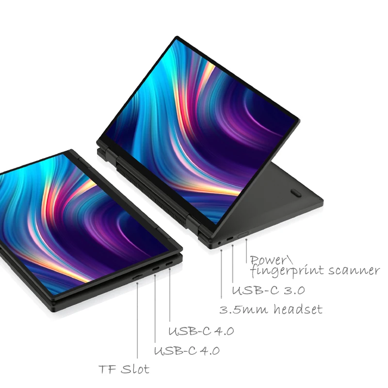 Карманный ноутбук OneMix4 Platinum 10 1 дюйма i7-1160G7 16 ГБ ОЗУ ТБ SSD IPS сенсорный экран Windows |